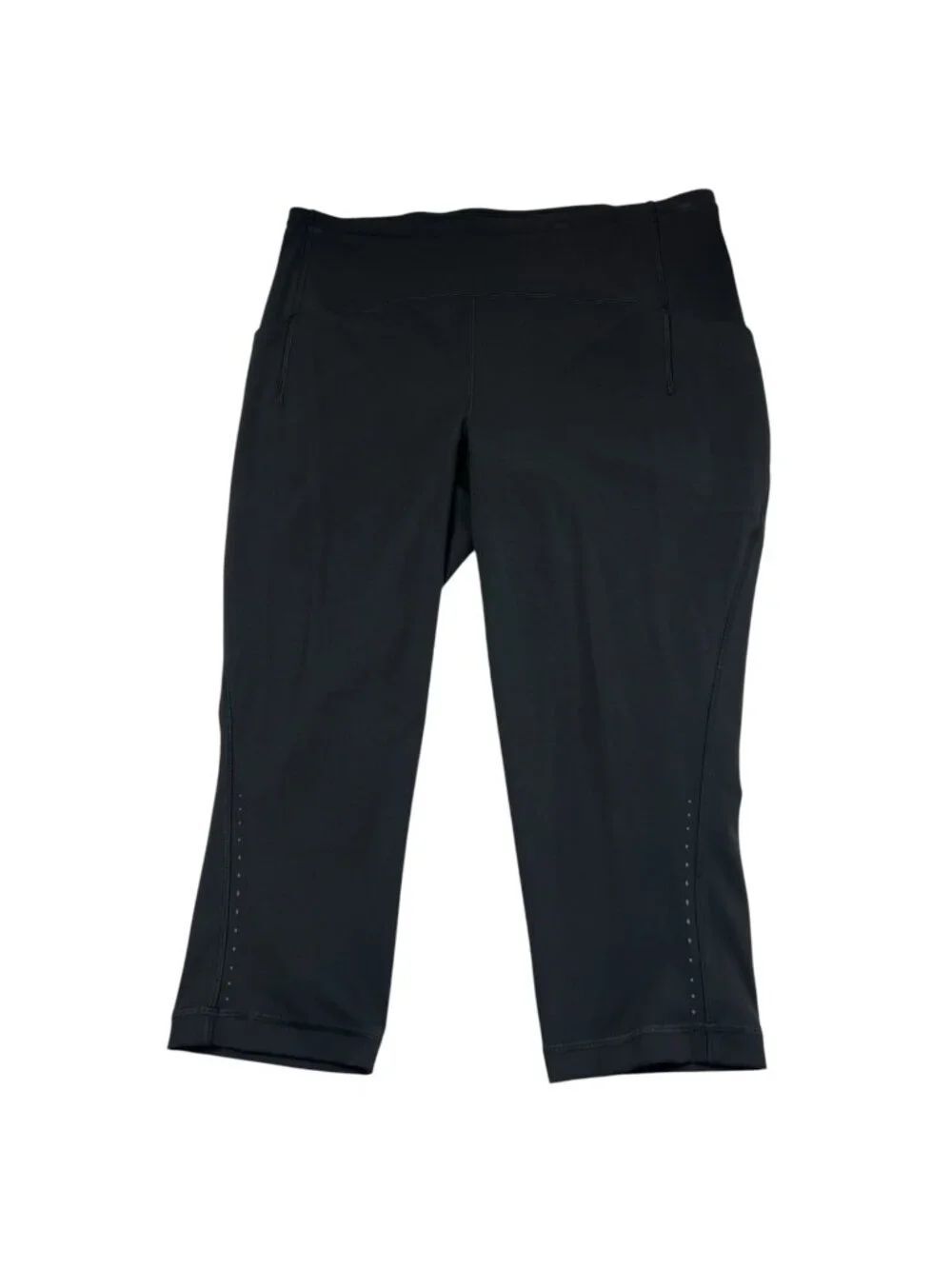 Lululemon Swift Speed High Rise Crop 21" Inseam Black Size 14